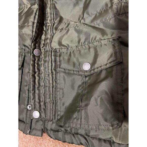 Calvin Klein Jeans Girl Toddler 2T Winter Coat Hooded *missing zipper* - Picture 4 of 10